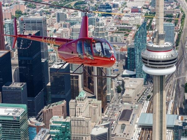 7-Minute Helicopter Ride Over Toronto